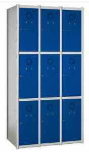 taquillas de trs puertas tres modulos nueve puertas